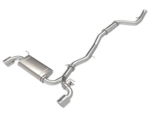 AFE 49-36050-P Takeda 2021 fits Toyota Supra 2.0L (t) 2.5in-3in 304 SS CB Exhau