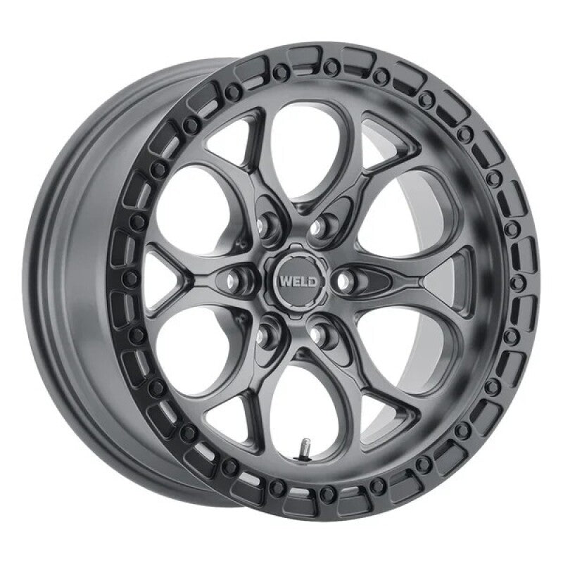 Weld W10789084451 Off-Road W107 18x9 Ledge 6 6x139.7 ET-12 BS 4.51 Satin GUN