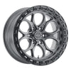 Weld W10789084501 Off-Road W107 18X9 Ledge 6X139.7 ET00 BS5.00 Satin Gun / Bl