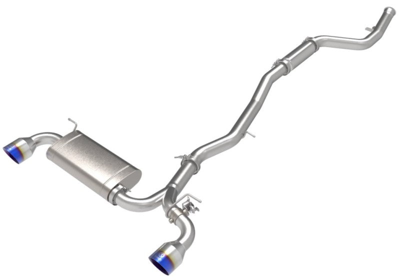 AFE 49-36050-L Takeda 2021 fits Toyota Supra 2.0L (t) 2.5in-3in 304 SS CB Exhau
