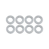 Wilwood 240-10191-8 Washer Kit .328 ID x .562 OD x .063 - Silver (Pack of 8)