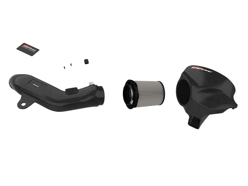 AFE 58-10004D Series Carbon Fiber CAIS w/PDS Filter 16-18 fits BMW M2 (F87) L6-