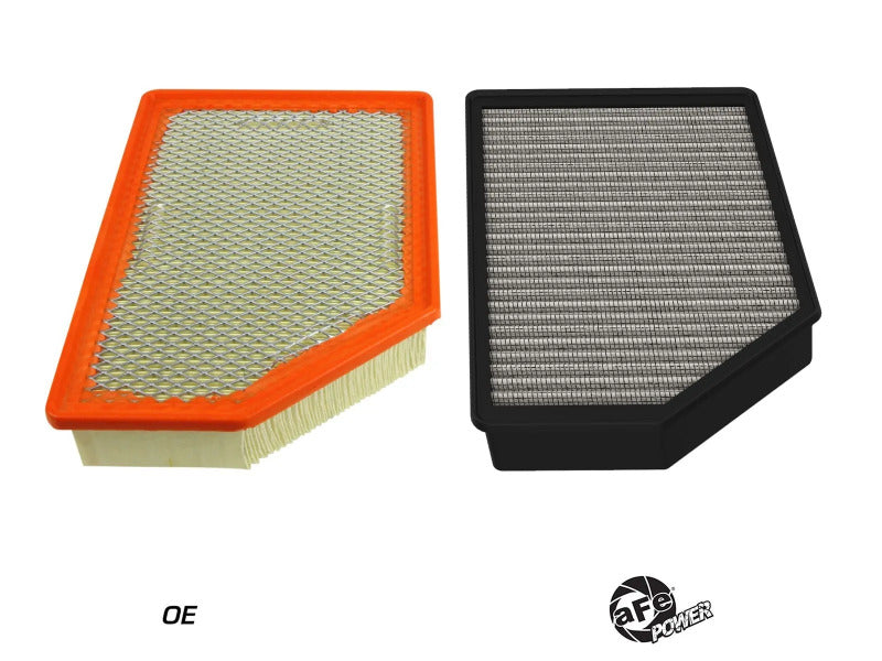 aFe 31-10325-1 20-25 fits GM Diesel Trucks V8-6.6L (td) L5P Magnum FLOW OE Replacement Air Filter w/ Pro DRY S Media