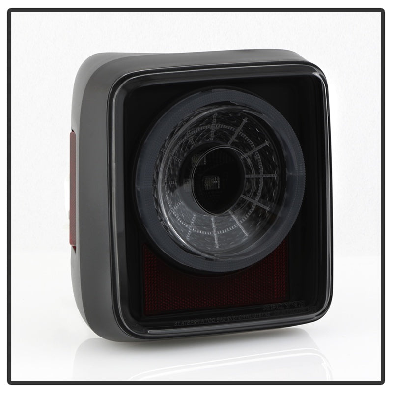 Spyder 5086464 fits Jeep 19-20 Wrangler - Full LED Tail Lights - Seq Turn Sign