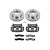 Power Stop KCOE5089 95-97 fits Ford F-350 Front Autospecialty Kit w/Cals
