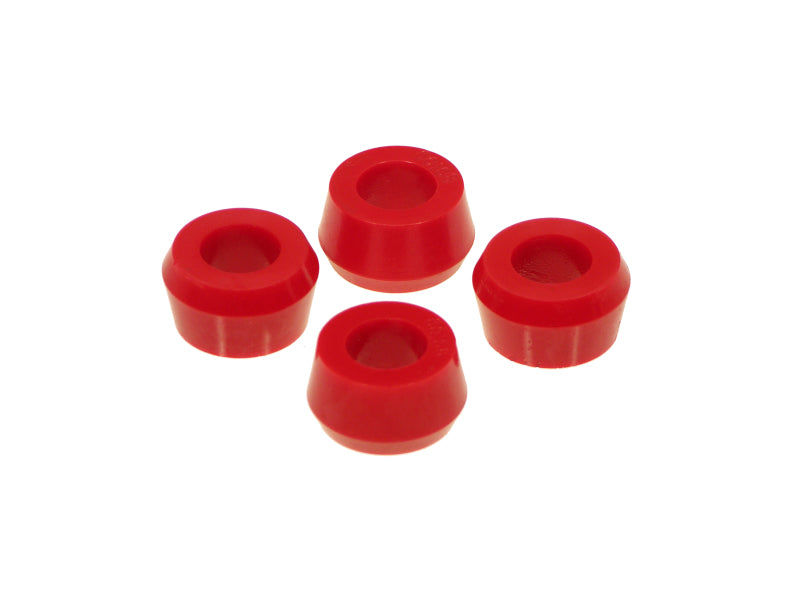 Prothane 19-918 Universal Shock Bushings - Large Hourglass - 3/4 ID - Red