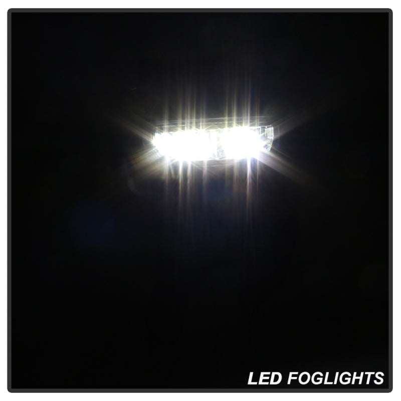 Spyder 9043222 fits GMC 16-18 Sierra 1500 OEM Style Full LED Fog Light w/Switch