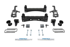 Fabtech K2247 15-20 fits Ford F150 2WD 6in Basic Sys w/Perf Shks