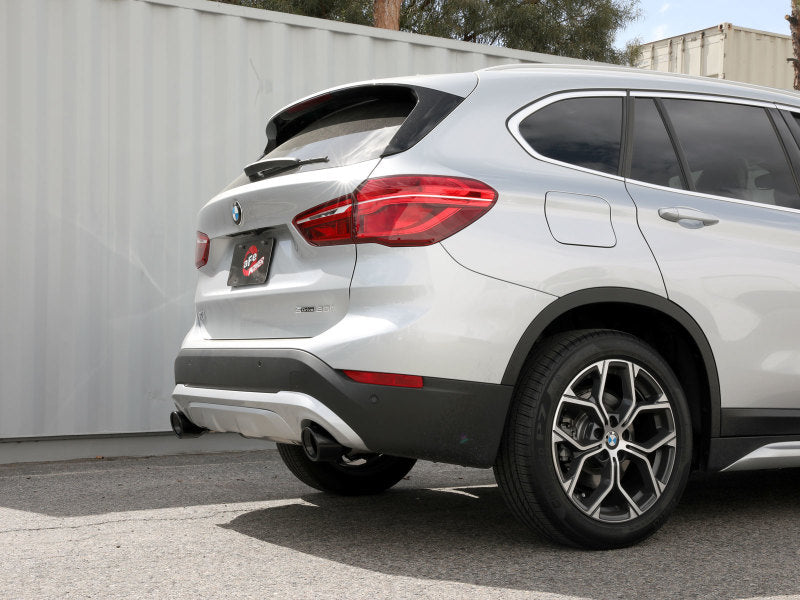 AFE 49-36349-B rce XP Exhausts Axle-Back 15-21 fits BMW X1 2.0L (t) (SS w/Black