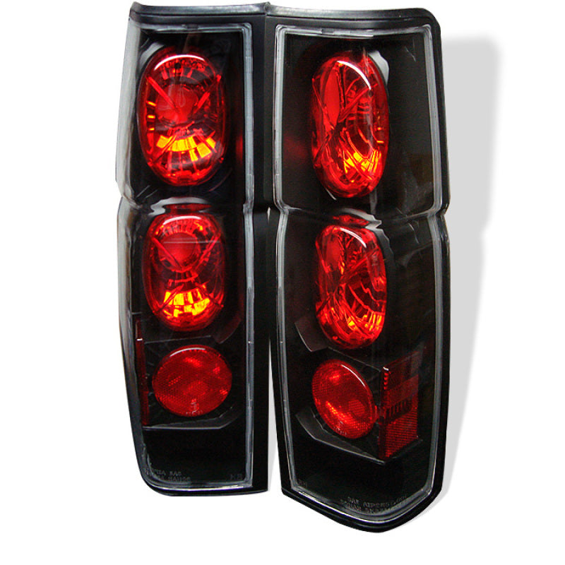 Spyder 5006875 fits Nissan 86-97 Hardbody Euro Style Tail Lights Black ALT-YD-N