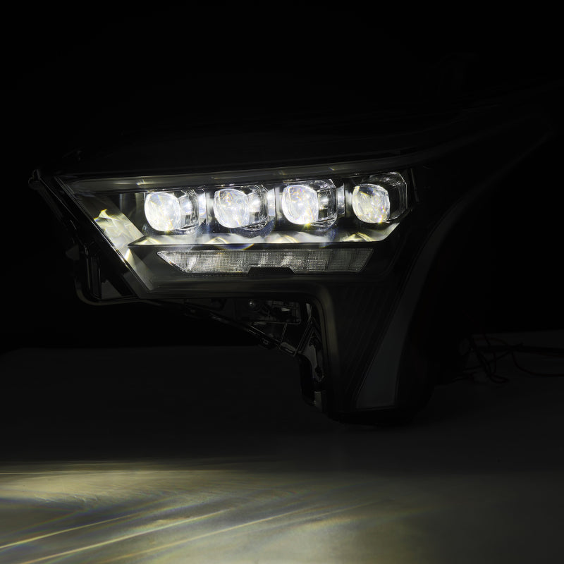 AlphaRex 880872 22-23 fits Toyota Tundra NOVA-Series Headlights Black w/Amber