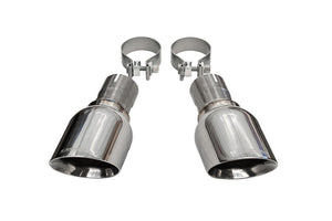 CORSA Performance 14067 Corsa 2011-2021 fits Jeep Grand Cherokee Single 2.5in Inlet / 4.5in Outlet Polished Pro-Series Tip Kit