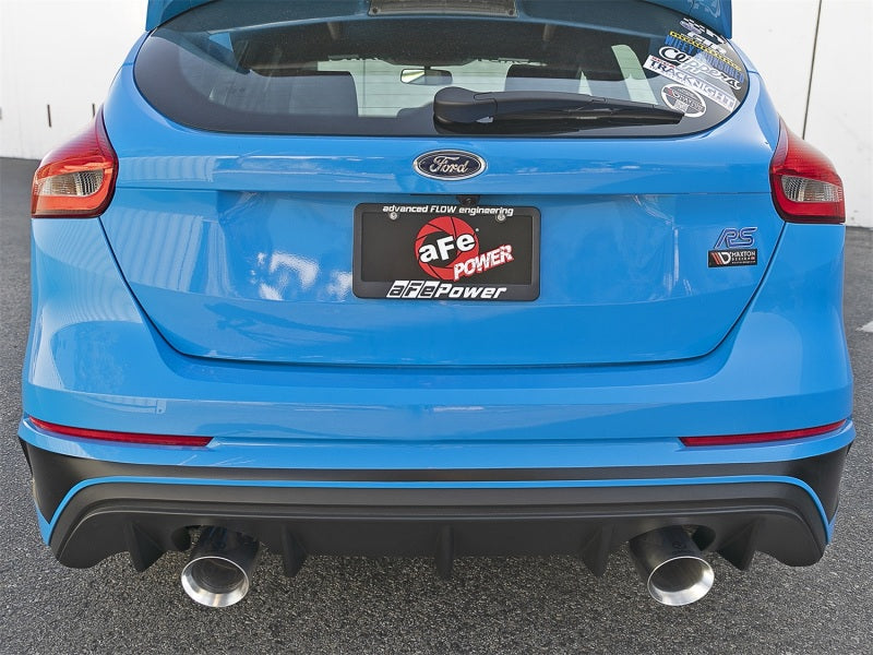 AFE 49-33103-P  3in 304 SS Cat-Back Exhaust w/ Polished Tip 16-18 fits Ford Foc