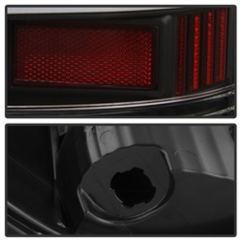 xTune 9041013 13-18 fits Dodge Ram 1500 LED Tail Lights - Black (ALT-ON-DRAM13V