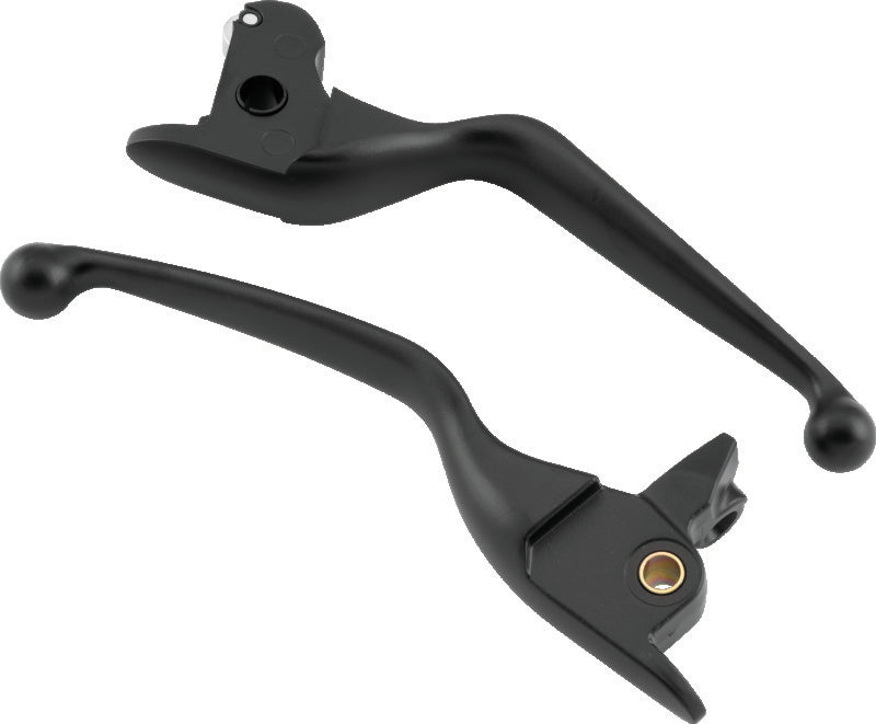 Bikers Choice 480629 14-16 FLH FLT Black Hydraulic Clutch & Brake Lever Set
