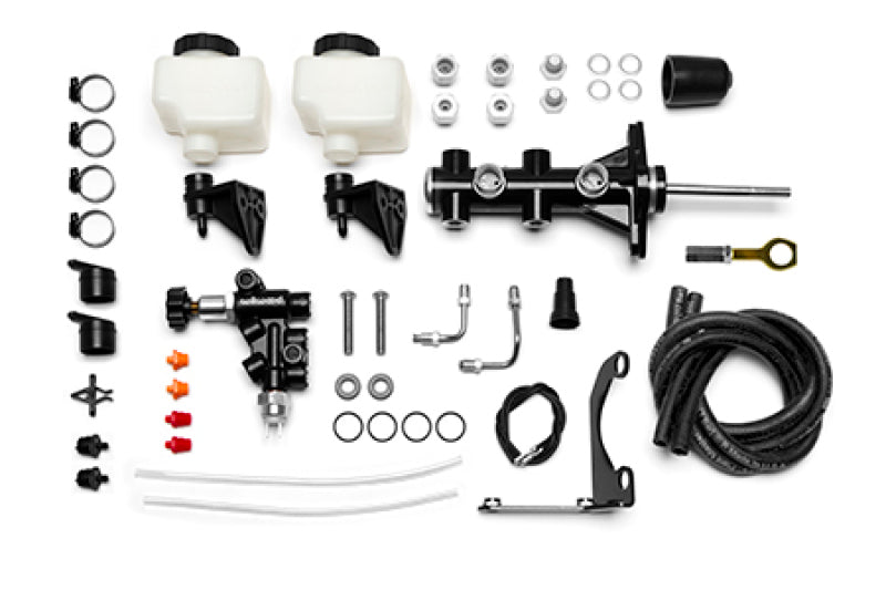 Wilwood 261-15492-BK Remote Tandem M/C Kit 45115 fits Mustang