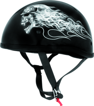 Skid Lid 646930 Skid Lids Biker Skull Original Helmet - XL