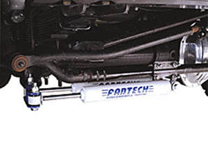 Fabtech FTS8008 99-04 fits Ford F250/350 4WD Dual Performance Steering Stabilizer - Opposing Style