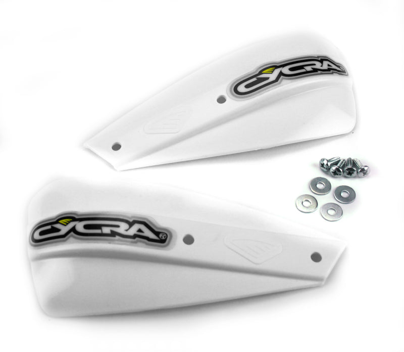 Cycra 1CYC-1115-42 LowP rofile Enduro Handshield - White