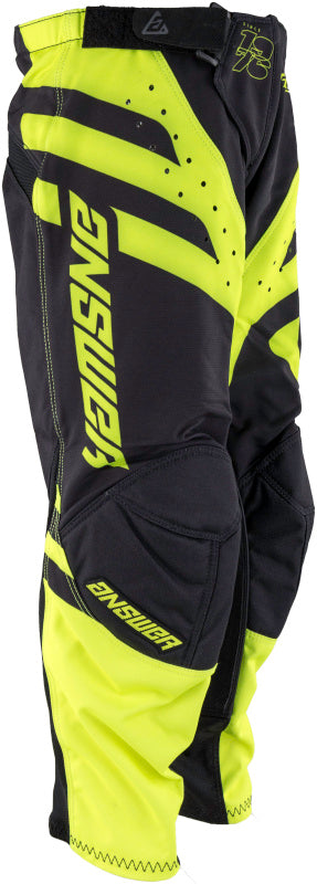 Answer 442645 25 Arkon Nitrus Pants Black/Hyper Acid Youth Size - 20