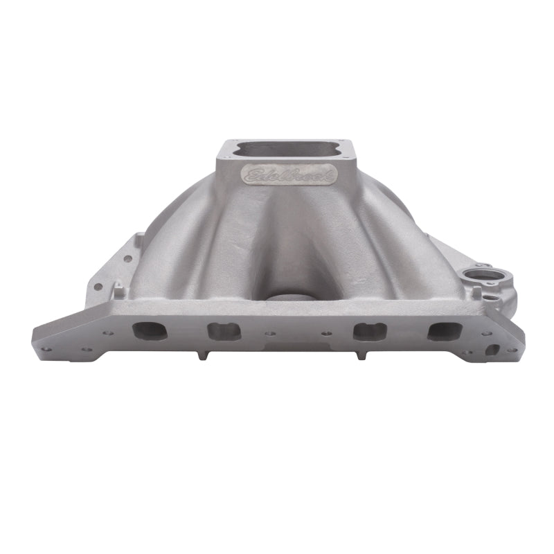 Edelbrock 28002 Manifold Big Victor II BBC w/ Edelbrock Profiler or Dart Big Chief Heads Dominator Flange