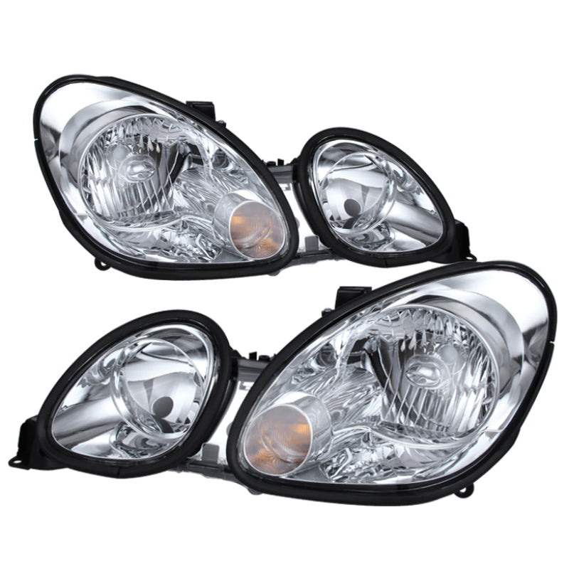 SPYDER 9026928 xTune fits Lexus Halogen Only Crystal Headlights Chrome