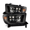 AlphaRex 880820 07-13 fits Toyota Tundra NOVA LED Proj Headlights Alpha-Black