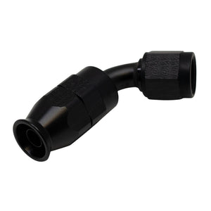 DeatschWerks 6-02-0871-B 6 AN Female Flare Swivel 60-Degree Hose End PTFE - Ano