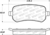 Stoptech 308.1021 Street Brake Pads