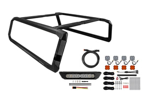 Diode Dynamics 07-25  Ram 1500/Silerado 1500/Sierra 1500/F-150/ Tundra IBEX B2 Bed Rack - Short Bed