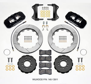 Wilwood 140-13911 AERO6 Front Hat Kit 15.00 2014-up fits Corvette C7 w/Lines