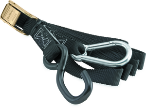 BikeMaster 100537 BikeMaster Tiedown Carabiner Softhook - Black