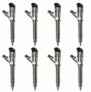 Exergy E02 10305 06-07 fits Chevrolet Duramax 6.6L LBZ New 30% Over Injector - Set of 8