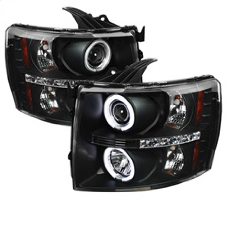 Spyder 5033864 fits Chevy 07-13 Silverado 1500 Projector Headlights CCFL Halo L