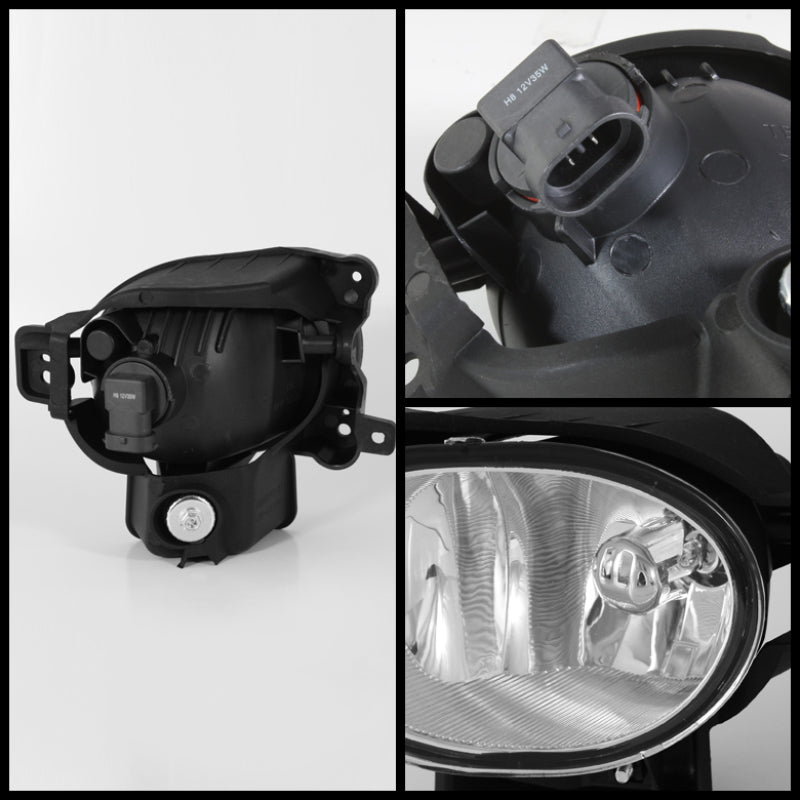 Spyder 5064677 fits Acura 07-08 TL OEM Fog Lights wo/Switch Clear FL-ATL08-C