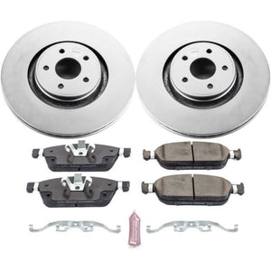 PowerStop fits Ford 15-18 Focus Front Z17 Evolution Geomet Coated Brake Kit