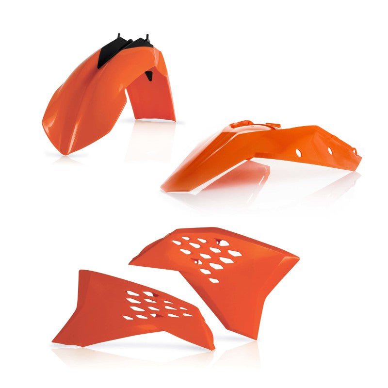 Acerbis 2082030237 fits KTM 07-10 SX/SX-F/ XC Plastic Kit - Orange