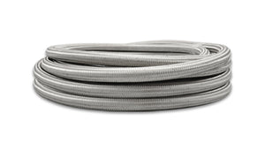 Vibrant 18423 Stainless Steel Braided Flex Hose w/PTFE Liner AN -3 (20ft Roll)