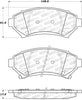 Stoptech 308.0699 Street Brake Pads