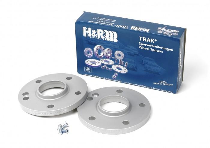 H&R 1024591 Trak+ 5mm DRS Wheel Adaptor Bolt 4/100 Center Bore 59.1 Stud Thread 12x1.25
