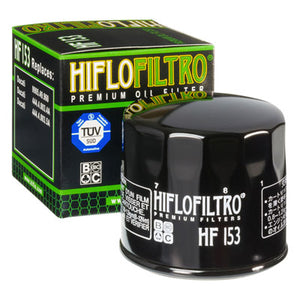 Hiflo HF153 Premium Oil Filter Black