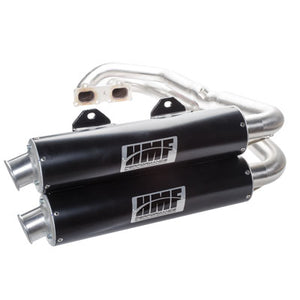 HMF Racing 35556606171 Performance Series Dual Exhaust System  Black