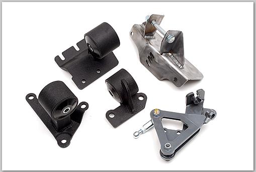 Innovative Mounts 29150-85AInnovative 88-91 fits Civic H-Series Black Steel Moun
