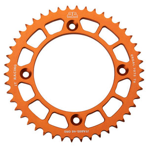 JT JTA895.46ORG Racelite Aluminum Rear Sprocket 46 Tooth Orange
