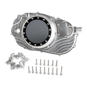 Modquad LOC-SM-SET Lockout Clutch Cover Set  Machined/Smoke Lens