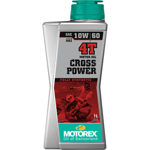 Motorex 308242 Cross Power 4T Motor Oil 10W-60 1 Liter