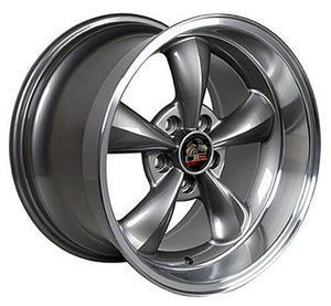 OE Wheels FR01-17105-5450-27AM 17" Replica fits Ford Mustang Bullitt Gunmetal