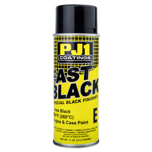 PJ1 16-ENG Fast Black Engine and Case Paint Gloss Black 11 oz.