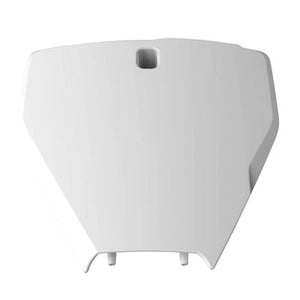 Polisport 8665800002 Front Number Plate  White