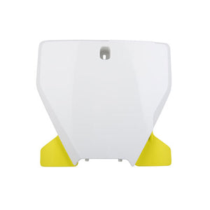 Polisport 8666500006 Front Number Plate  White